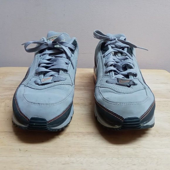 Nike Air Max LTD 407979-088 Wolf Grey/Anthracite/ Vivid Orange 2011 Mens Sz 6.5 main image 5
